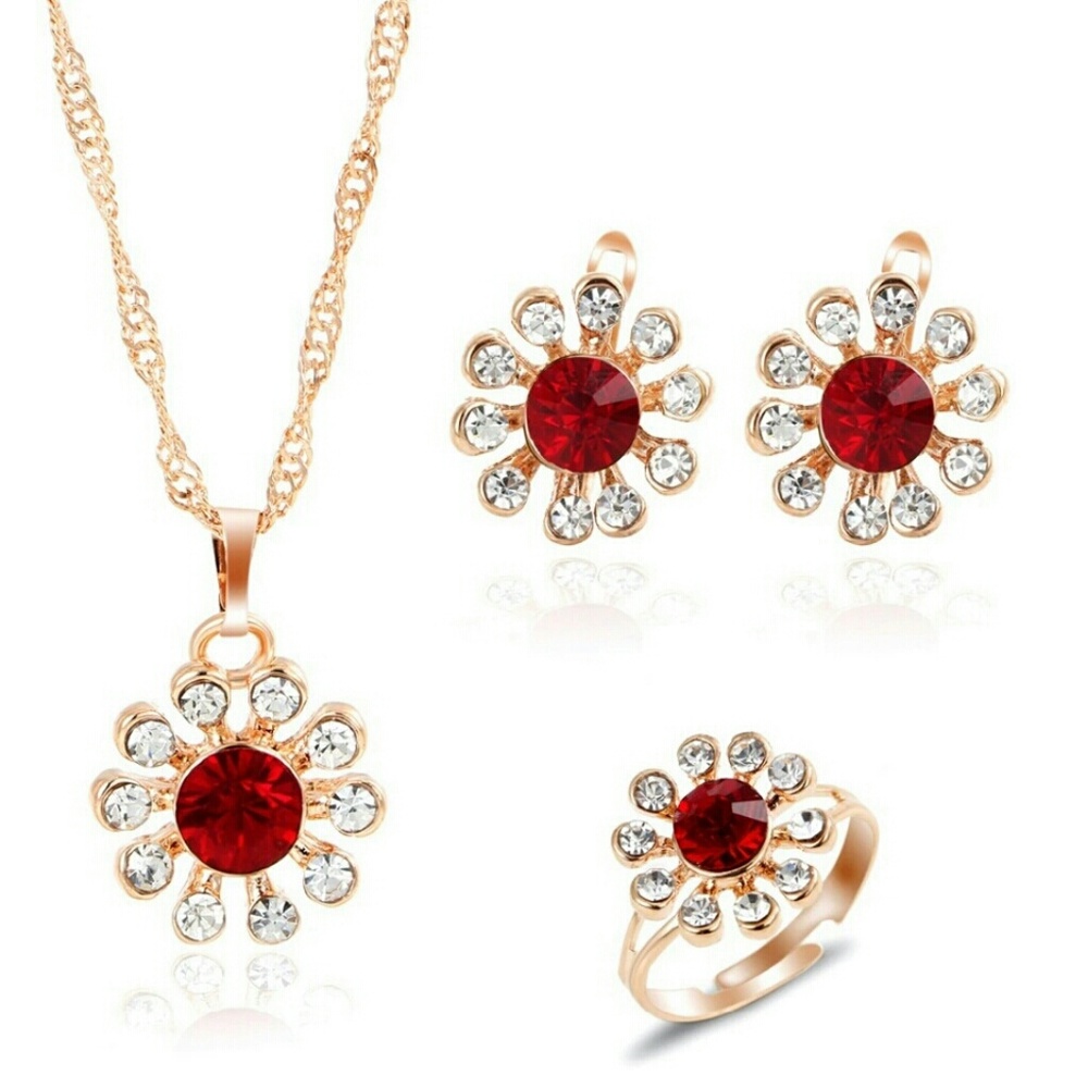 Set of earning and necklace